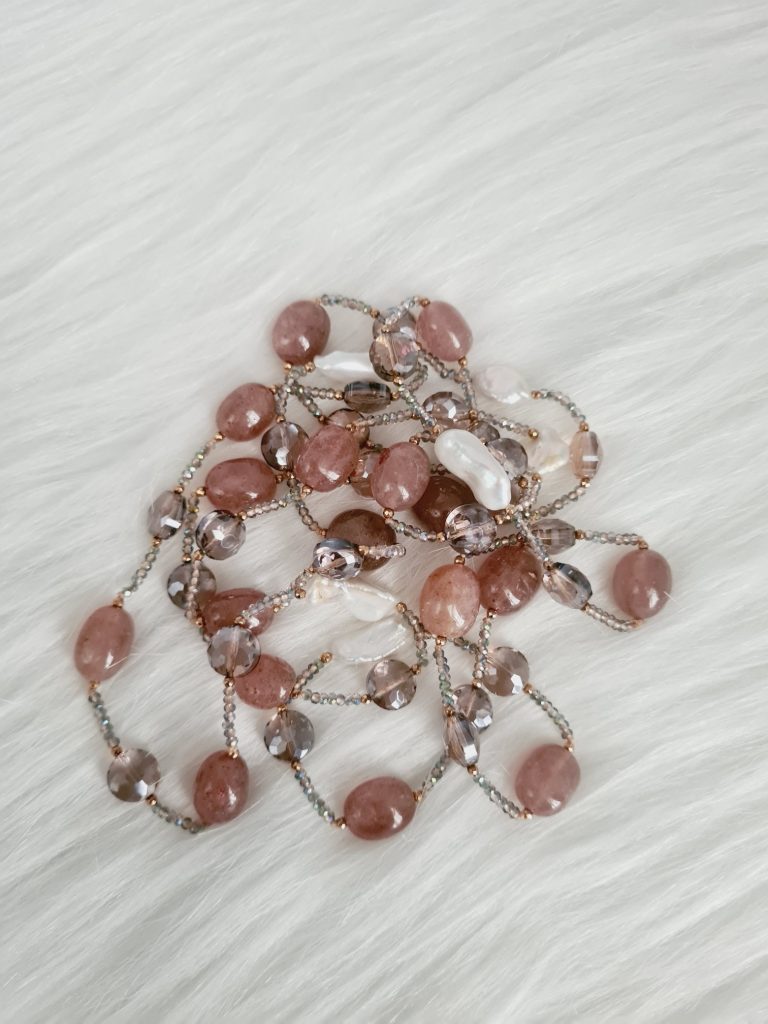 Aiana - Gemstone long Necklace o