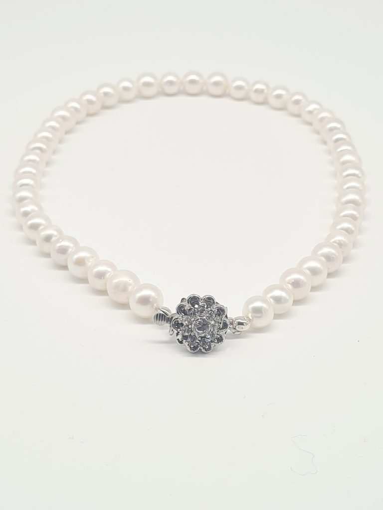 Akoya White Pearl Necklace - Collection 4