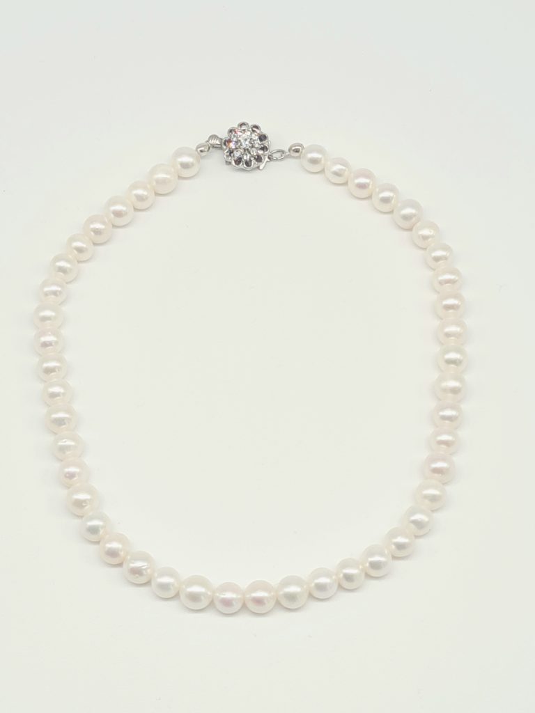 Akoya White Pearl Necklace - Collection 1